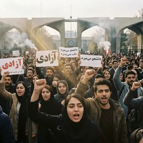 이란 시위 메인 이미지