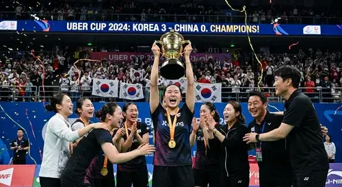 안세영 우버컵 우승