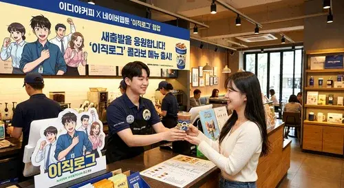 이디야커피 메인 이미지