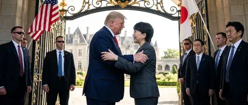 트럼프와 다카이치의 만남