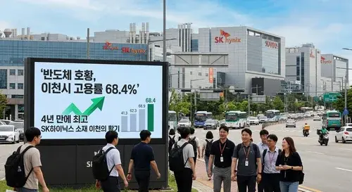 SK하이닉스 이천 캠퍼스 전경